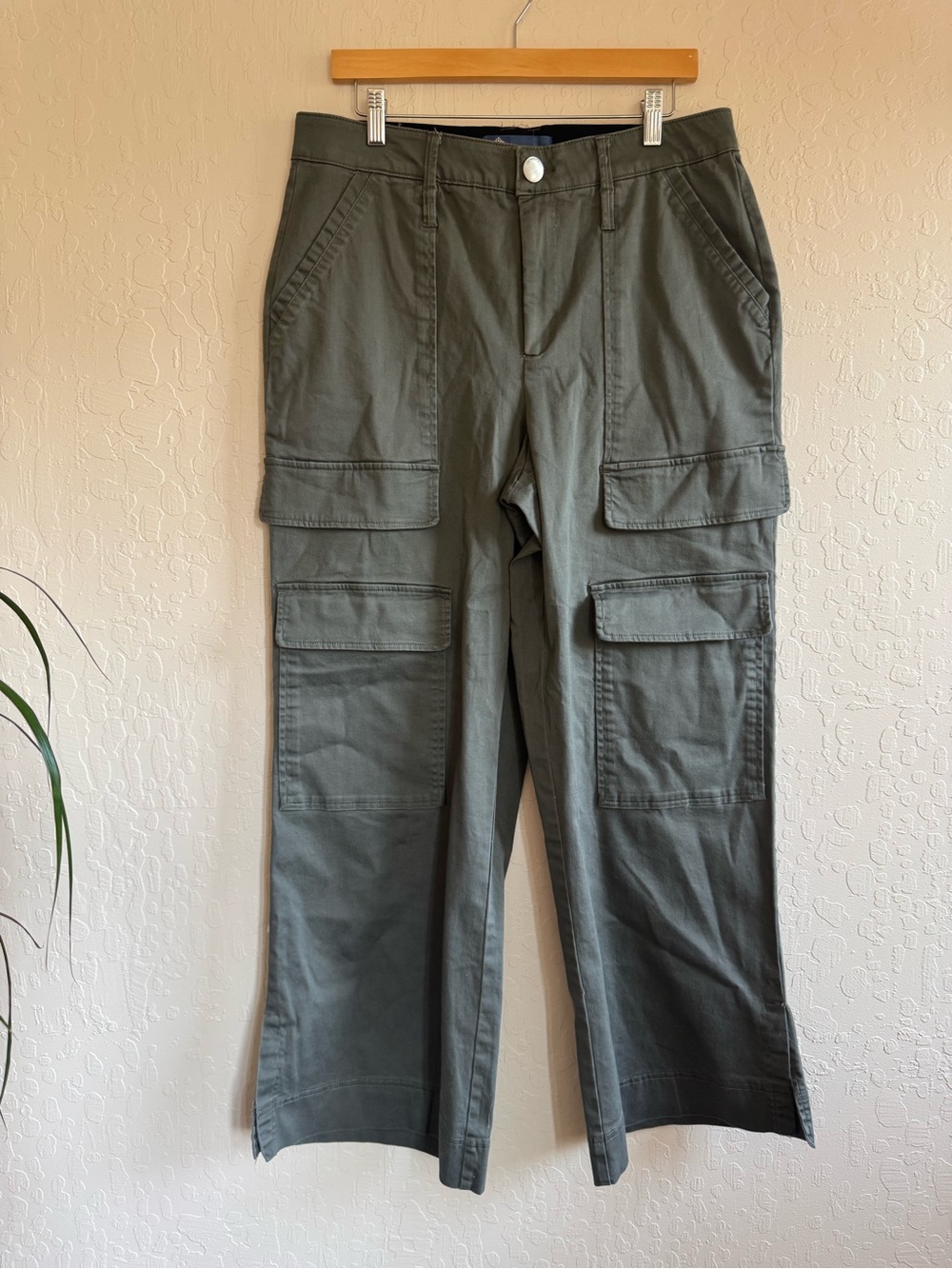 Democracy Olive Utility Cargo Pants